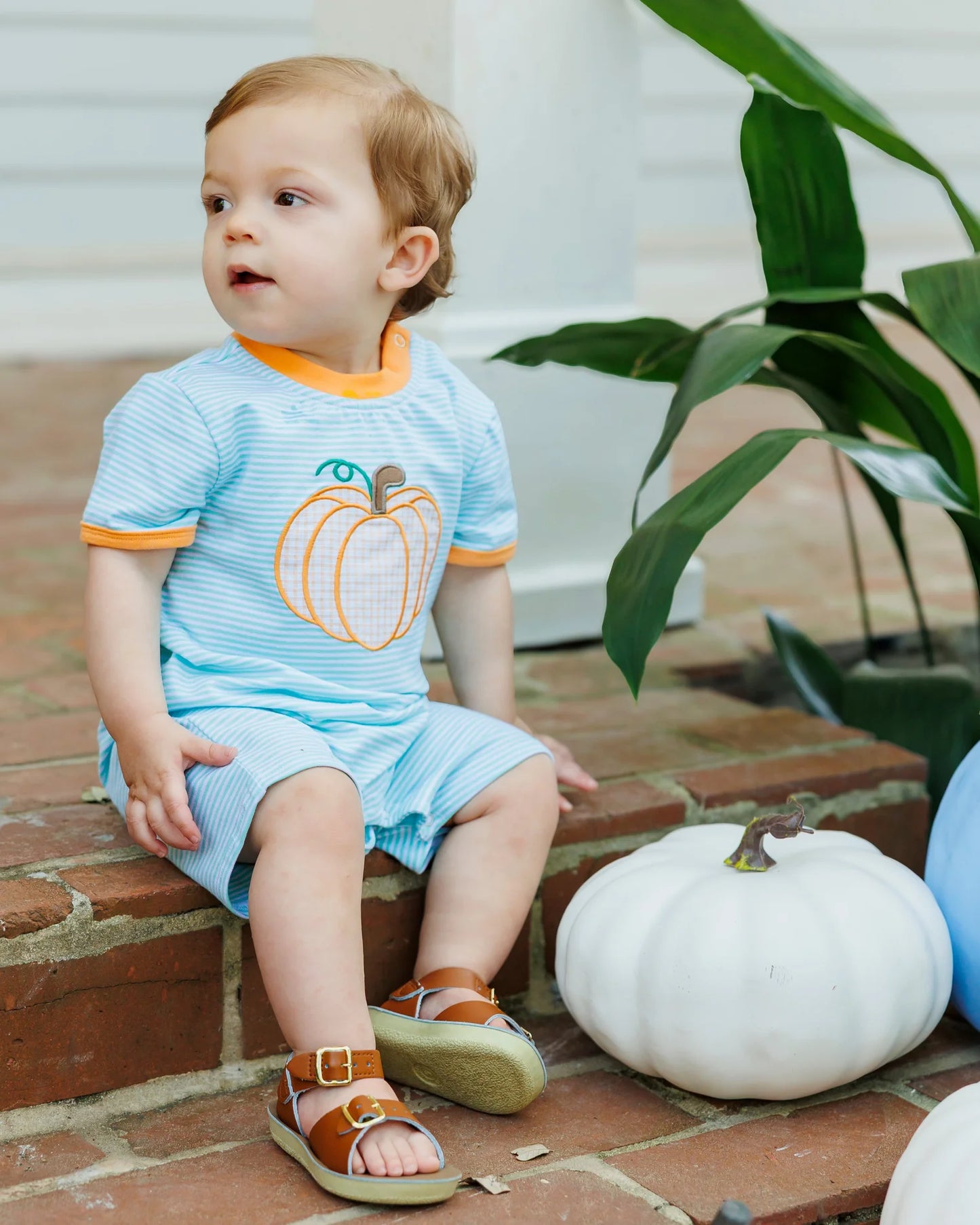 Pumpkin Pickin' Romper
