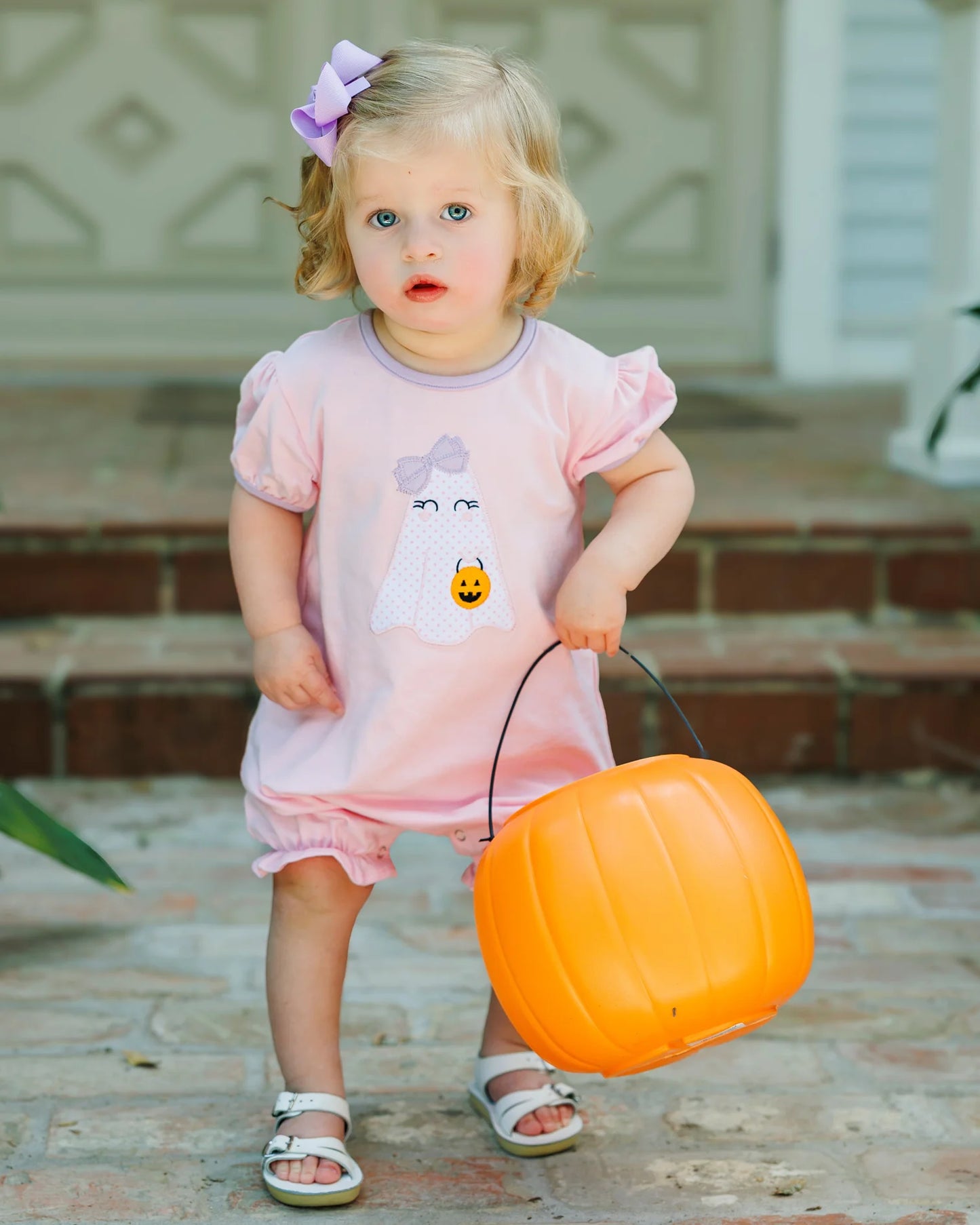 Boo Crew Ruffle Romper