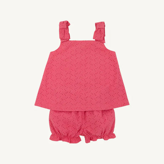 Romany Rose Bow Eyelet Jillian Jumper Set