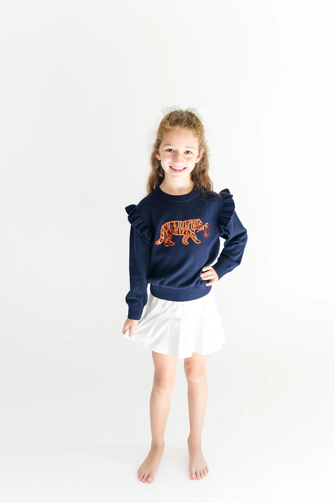 Studio Smocks - Tiger Sequin Sweater
