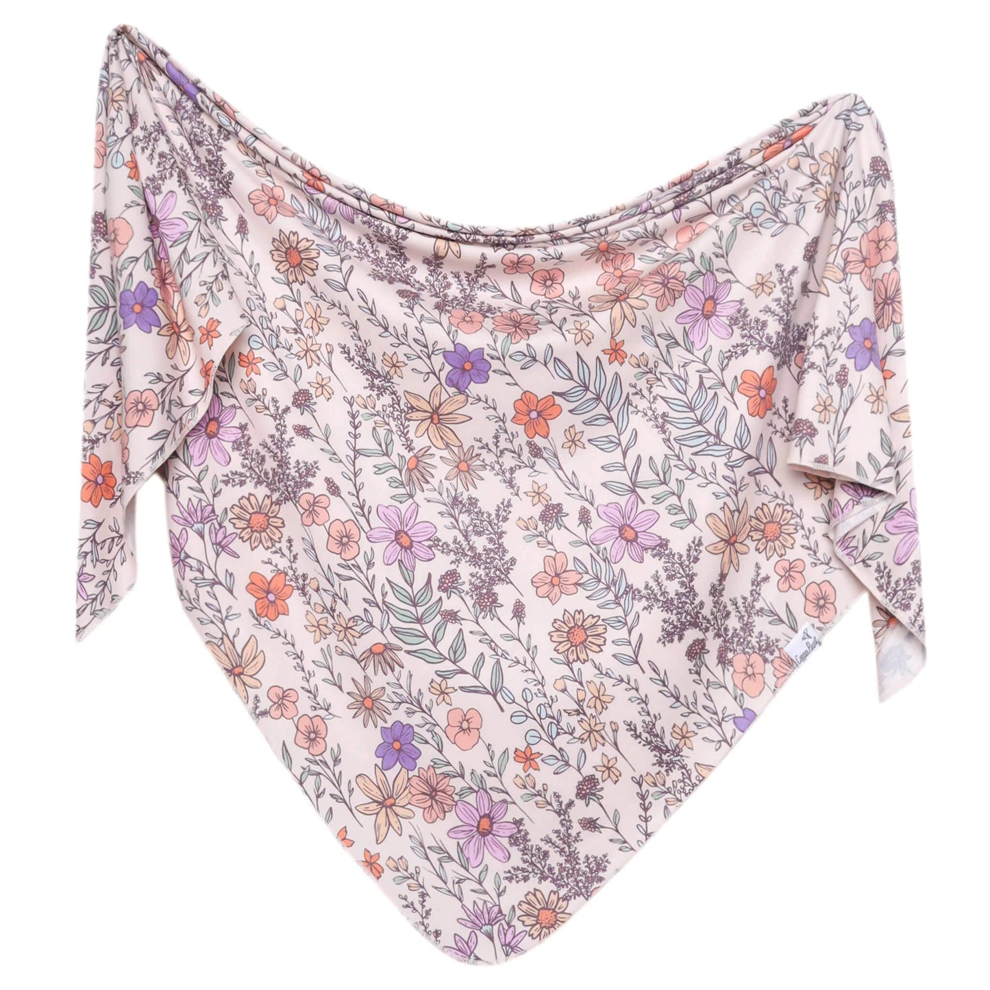 Flora Knit Swaddle Blanket