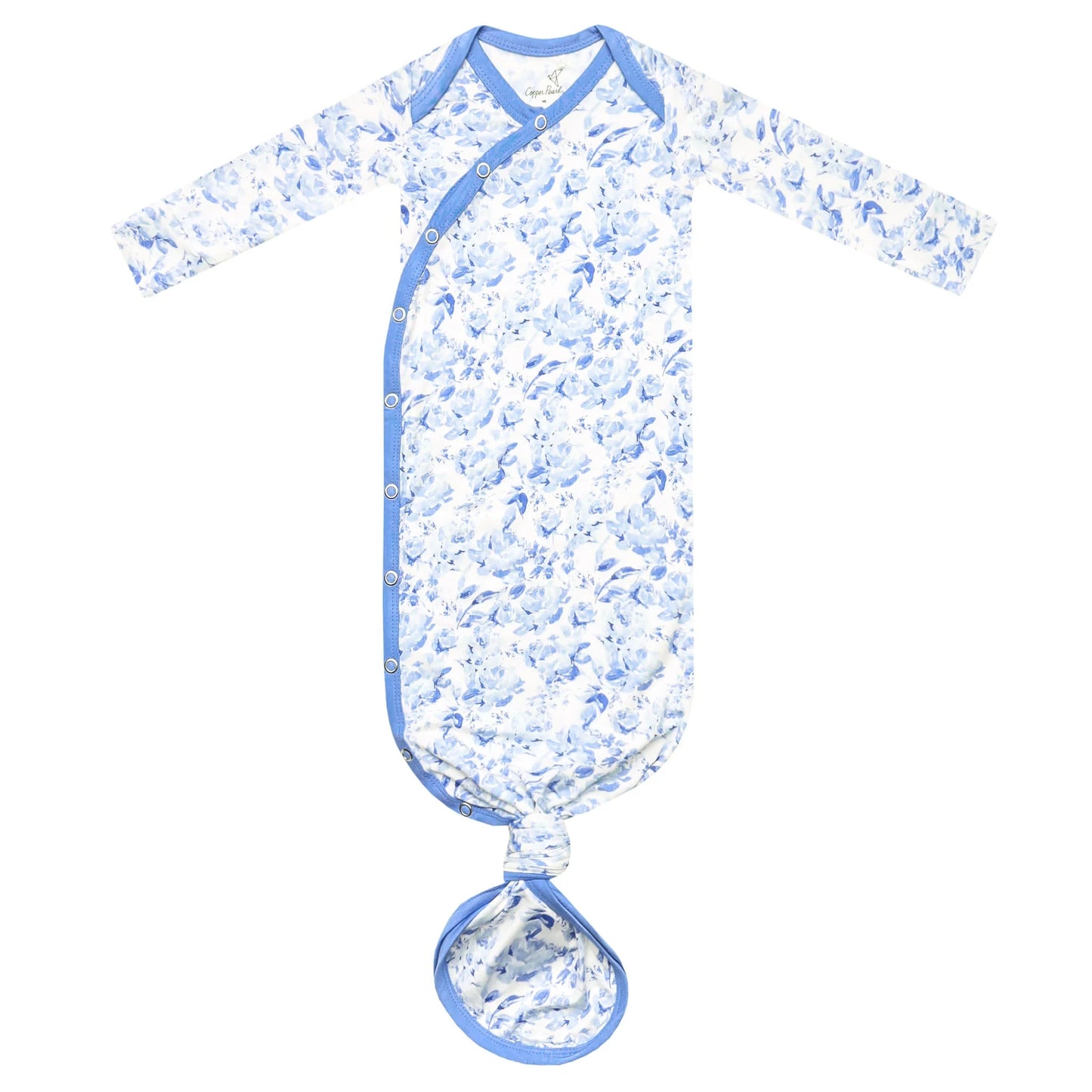Priscilla Bamboo Newborn Knotted Gown