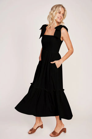 Floraison Lane - The Elizabeth Dress - Black