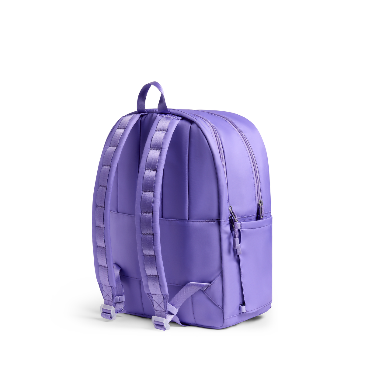 State Bags - Lilac Chevron Kane Double Pocket Large Backpack