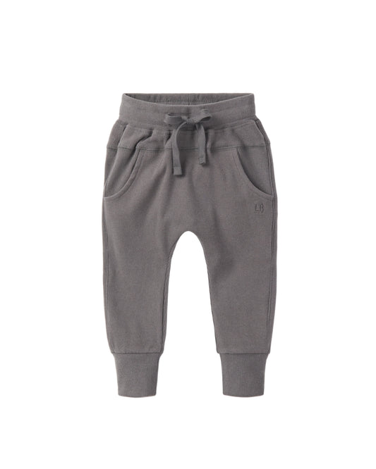 Graphite Ribbed Jogger