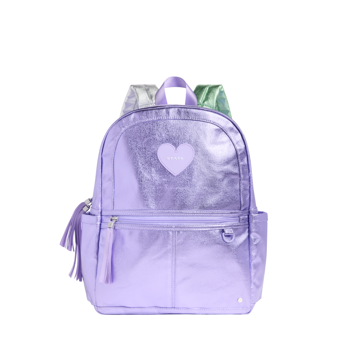 State Bags - Lilac Kane Double Pocket Backpack