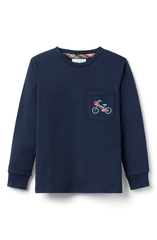 Bicycle Brooks Long Sleeve Pocket Tee