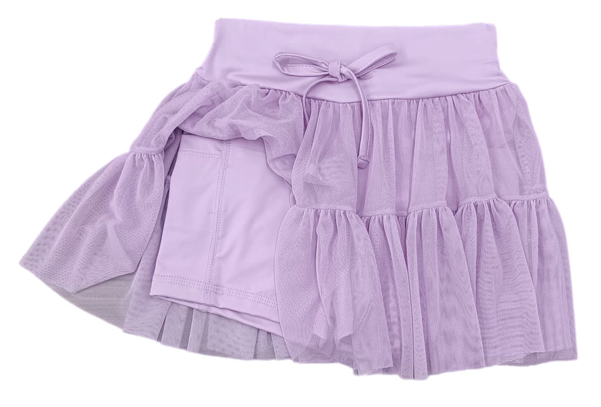 James & Lottie - Lavender Tiered Skort BE