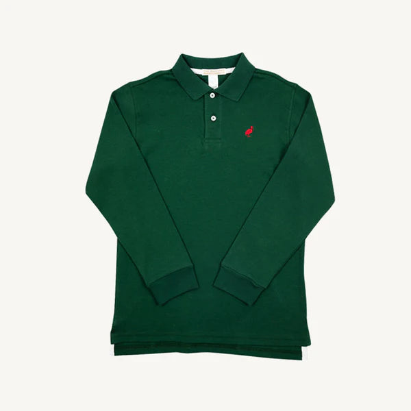 Grier Green Prim and Proper Polo LS