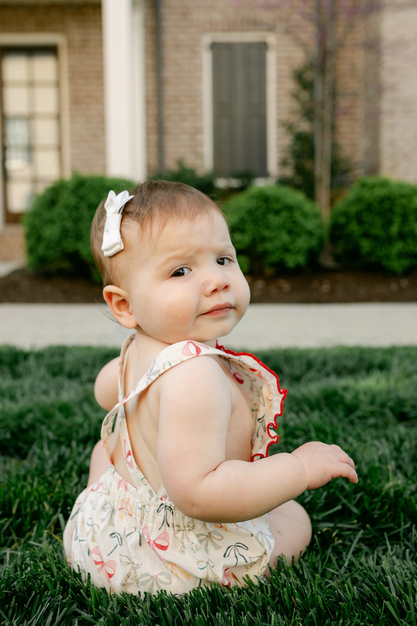 Little Paper Kids - Lucy Woven Bubble - Bows