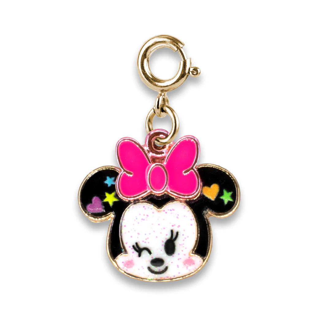 Charm It! - Gold Glitter Minnie Charm