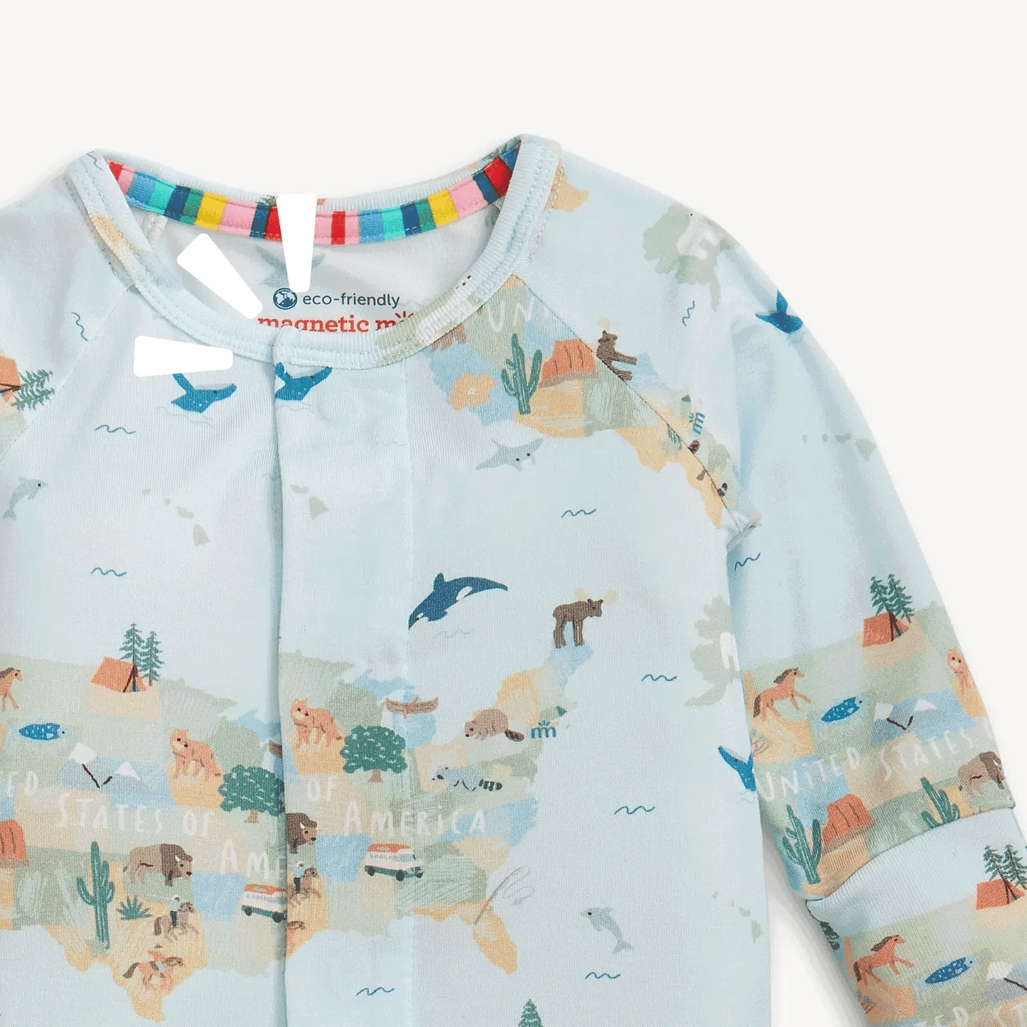 America the Beautiful Modal Magnetic Footie