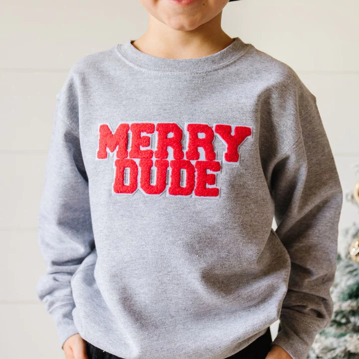 Sweet Wink - Merry Dude Patch Sweatshirt