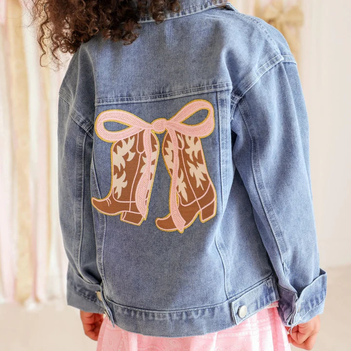 Cowgirl Cutie Patch Western Denim Jacket