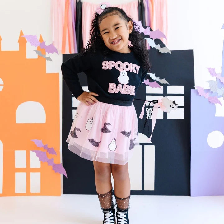 Sweet Wink - Spooky Babe Sequin Halloween Tutu