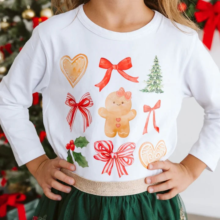 Gingerbread Cutie Christmas Long Sleeve Shirt