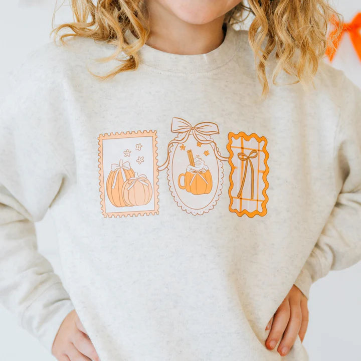 Pumpkin Cameo Sweatshirt