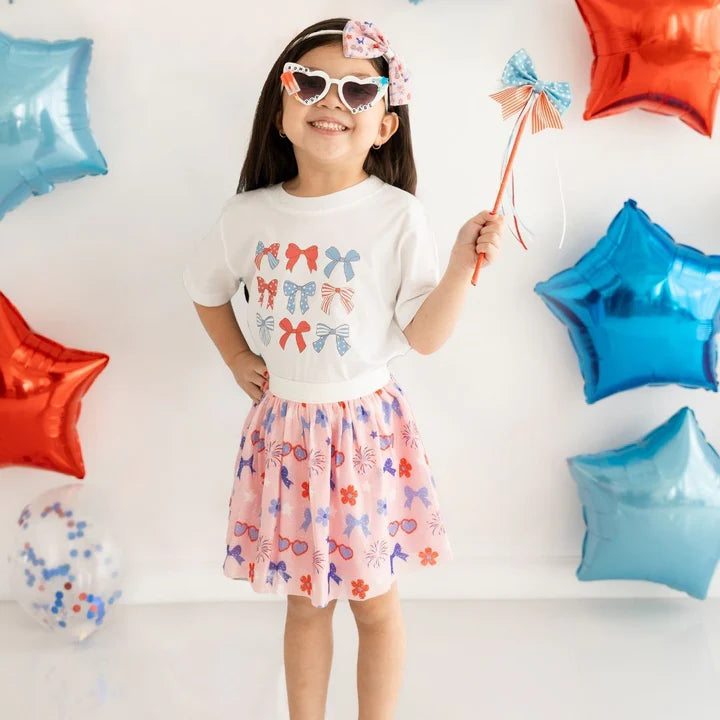 Sweet Wink - Red, White, & Cute Tutu