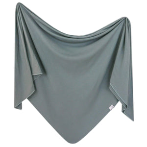Copper Pearl - Moss Rib Knit Swaddle Blanket