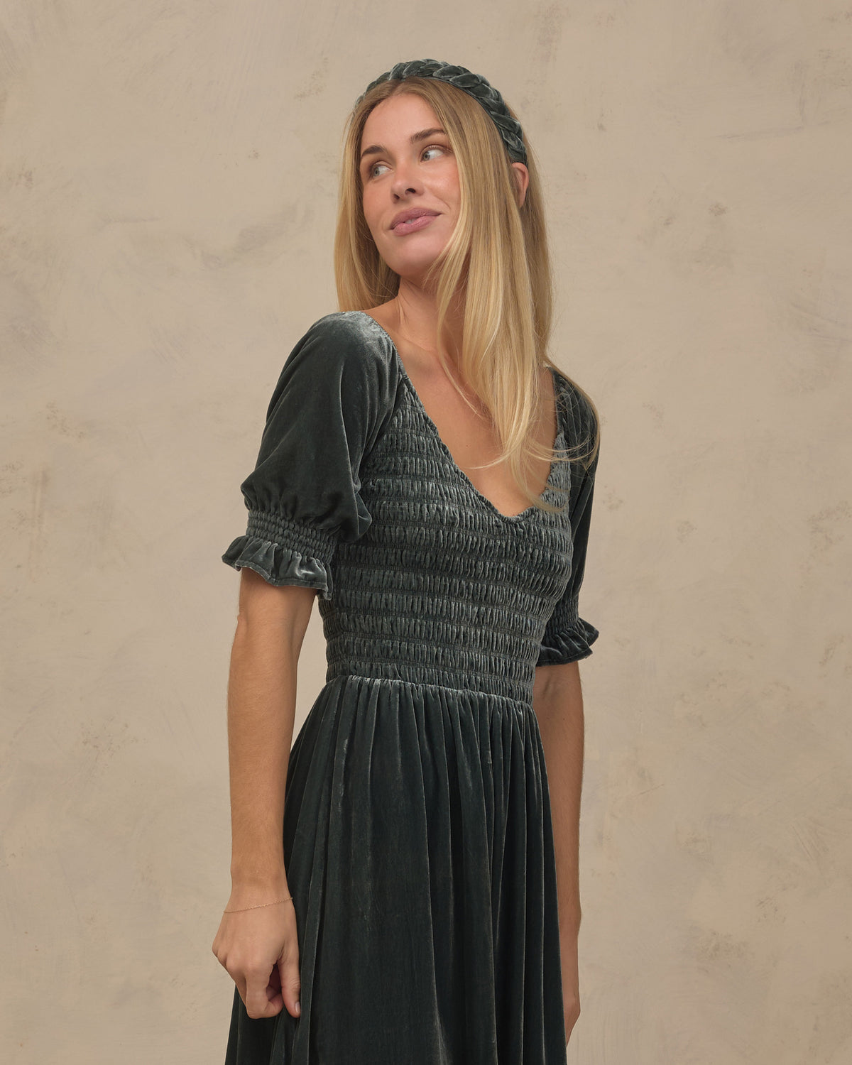 Women's Green Adele Dress