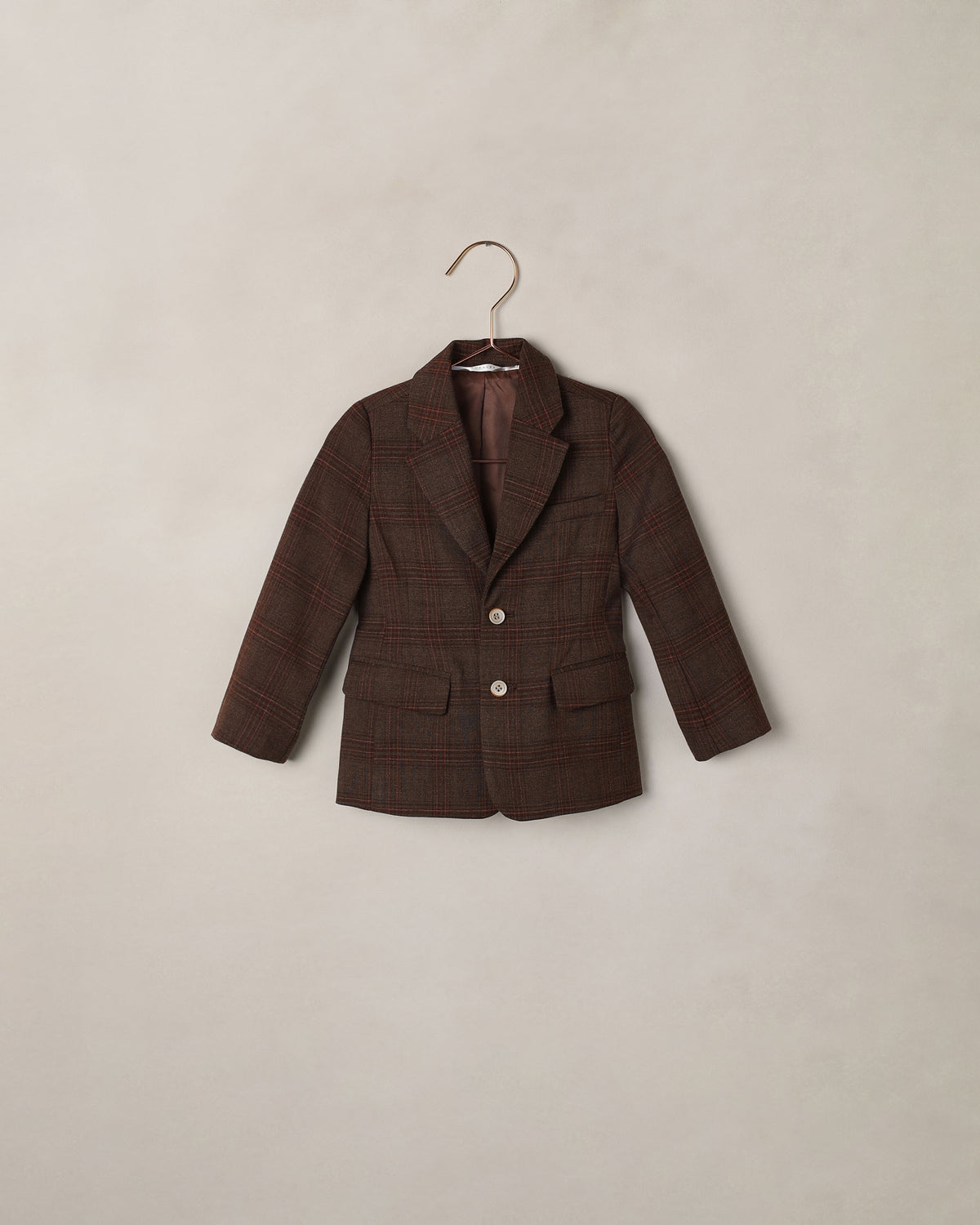 Heathered Plaid Sebastian Blazer