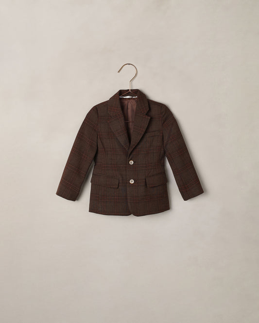 Heathered Plaid Sebastian Blazer
