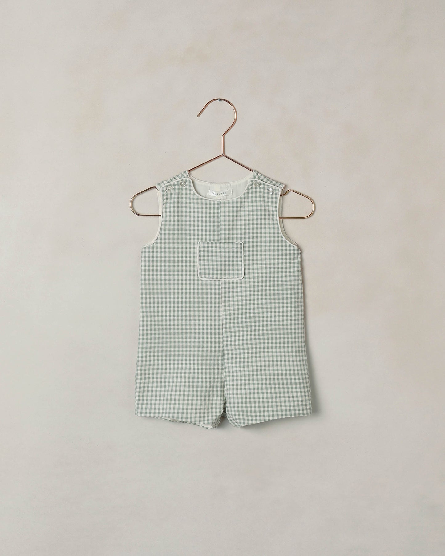 Eucalyptus Check Georgie Romper