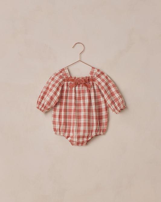 Holiday Tartan Annette Romper