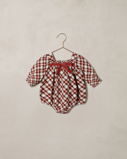 Holiday Tartan Annette Romper