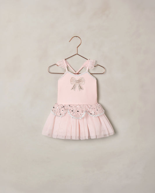 Pink Elise tutu by Noralee, featuring soft pink tulle layers and a delicate waistband, perfect for dance or costume wear.