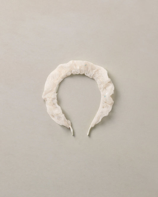 Ivory Gathered Headband
