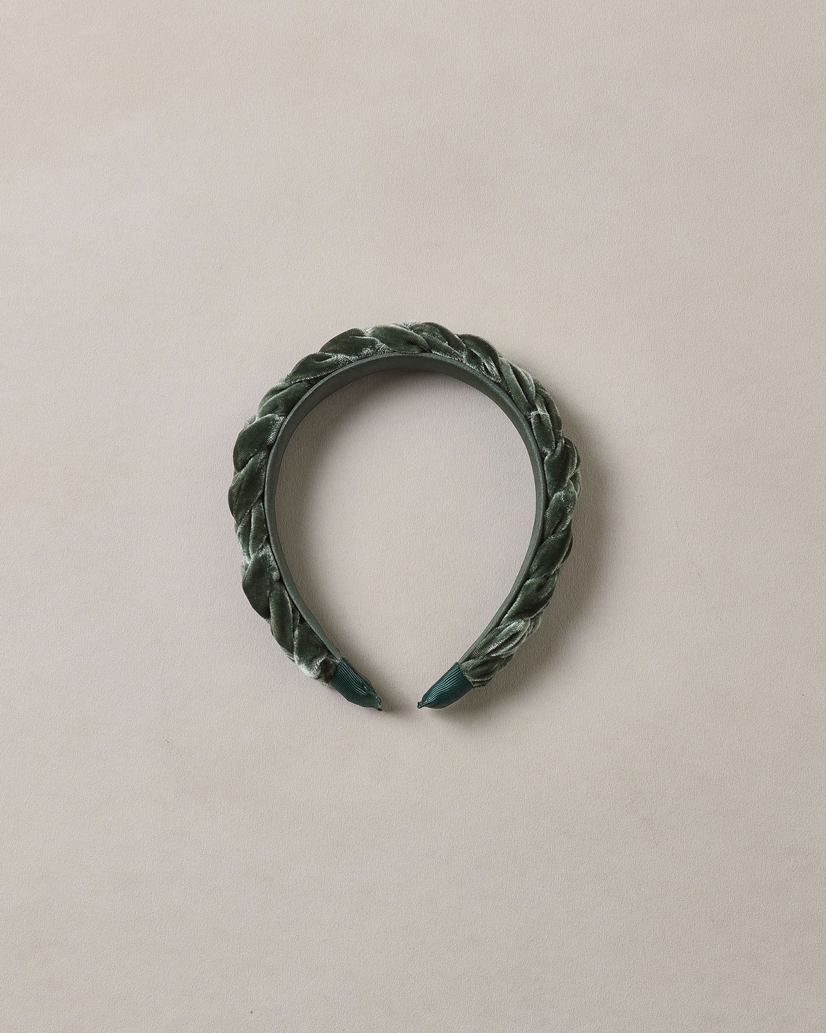 Green Braided Headband
