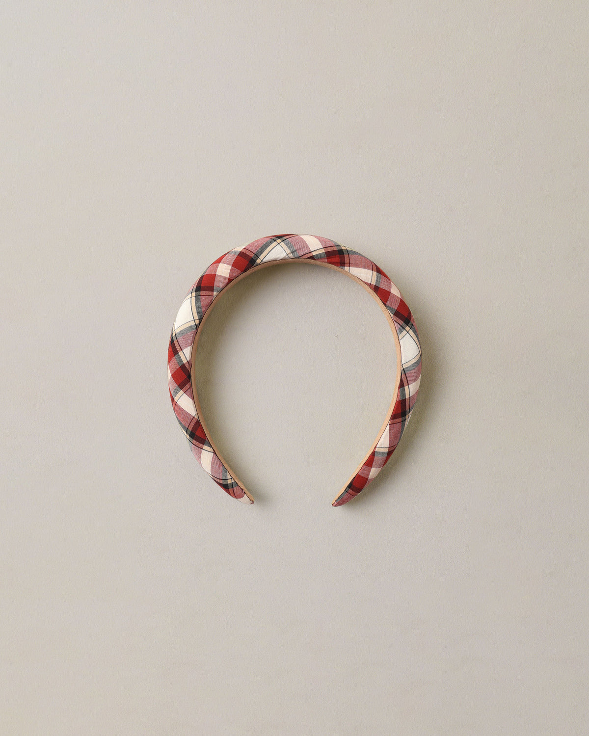 Holiday Tartan Padded Headband