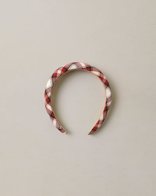 Holiday Tartan Padded Headband
