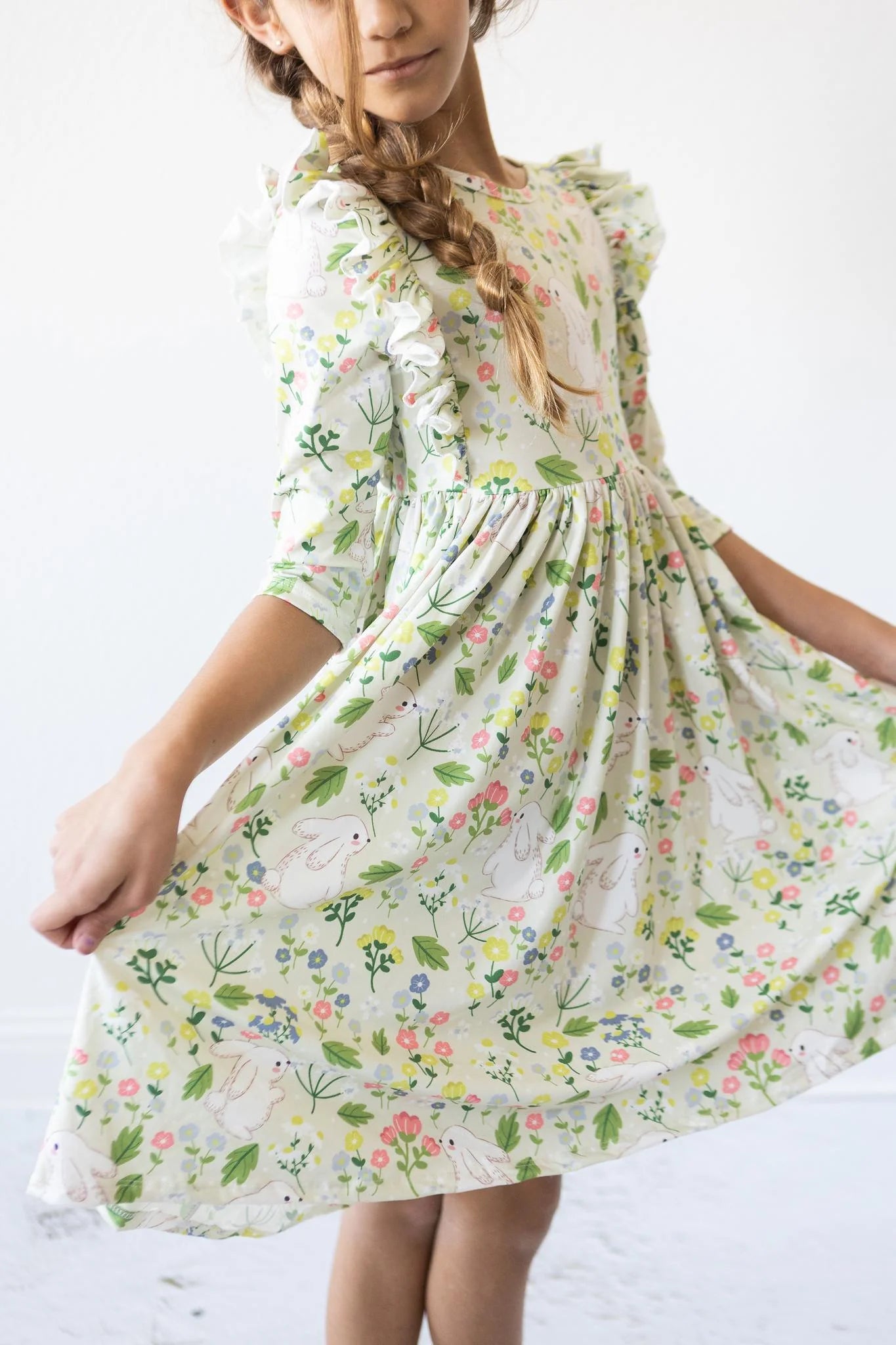 Mila & Rose - No Bunny Like You Ruffle Twirl Dress