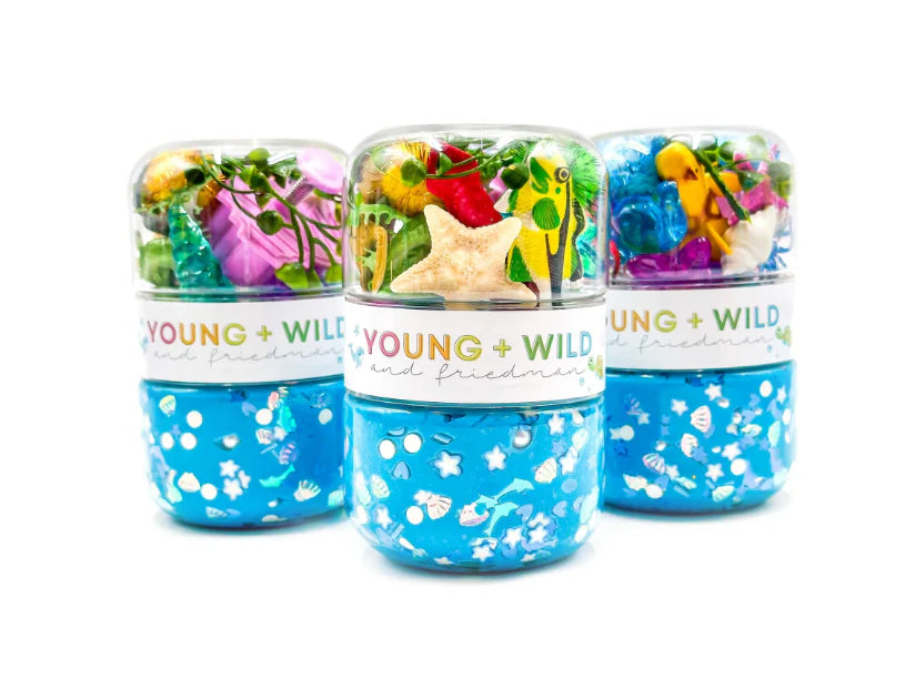 Ocean Grab & Go Dough Jar