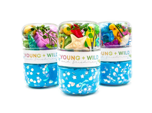 Ocean Grab & Go Dough Jar