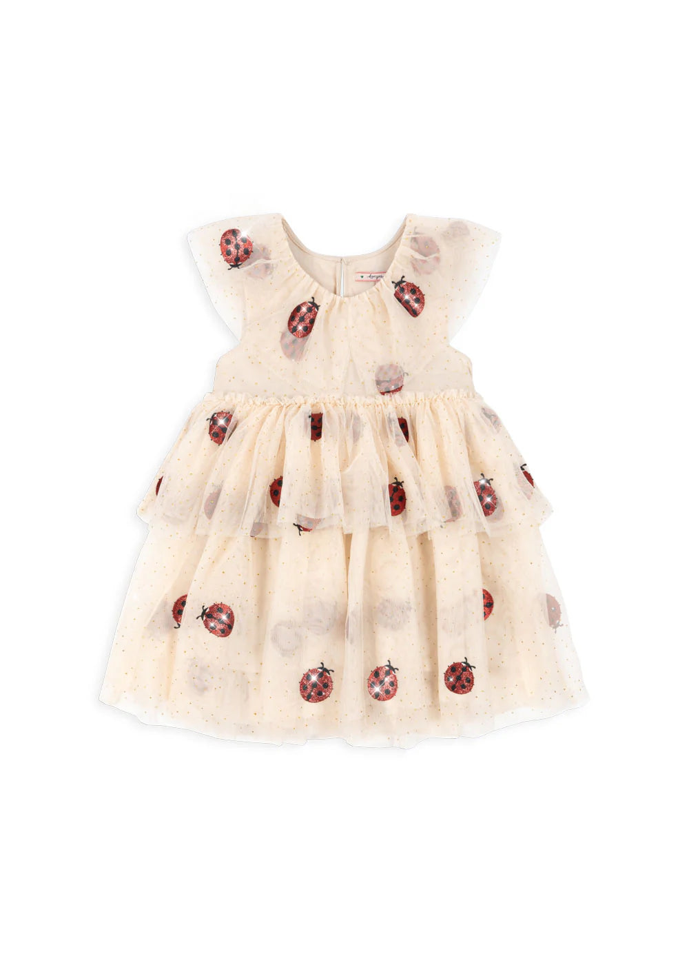 Konges Slojd - Fayette Dress Ladybug Glitter