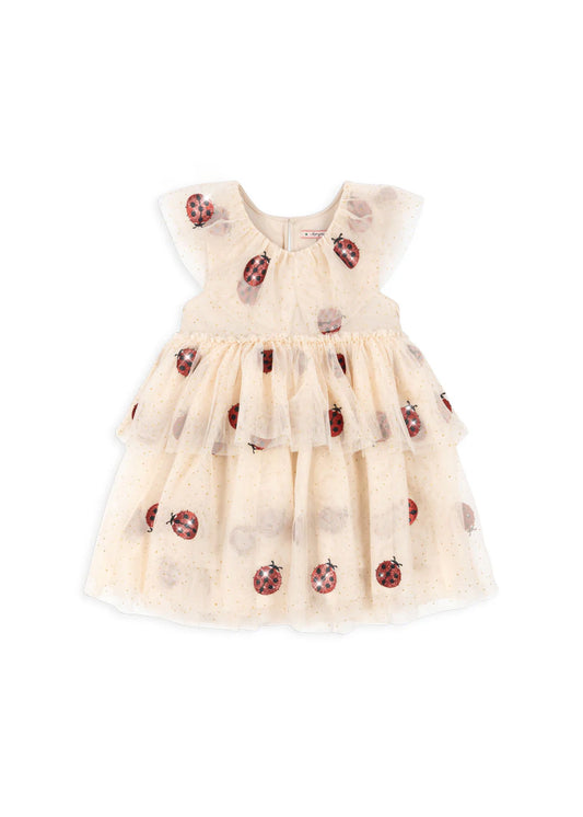 Konges Slojd - Fayette Dress Ladybug Glitter