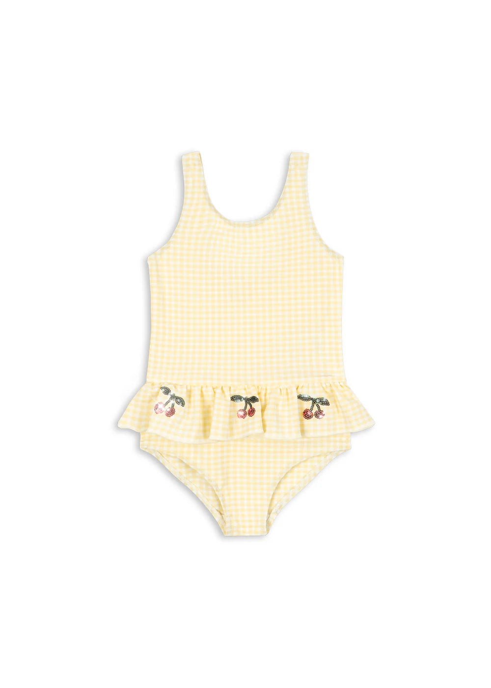 Banana Almond Check Etta Swimsuit
