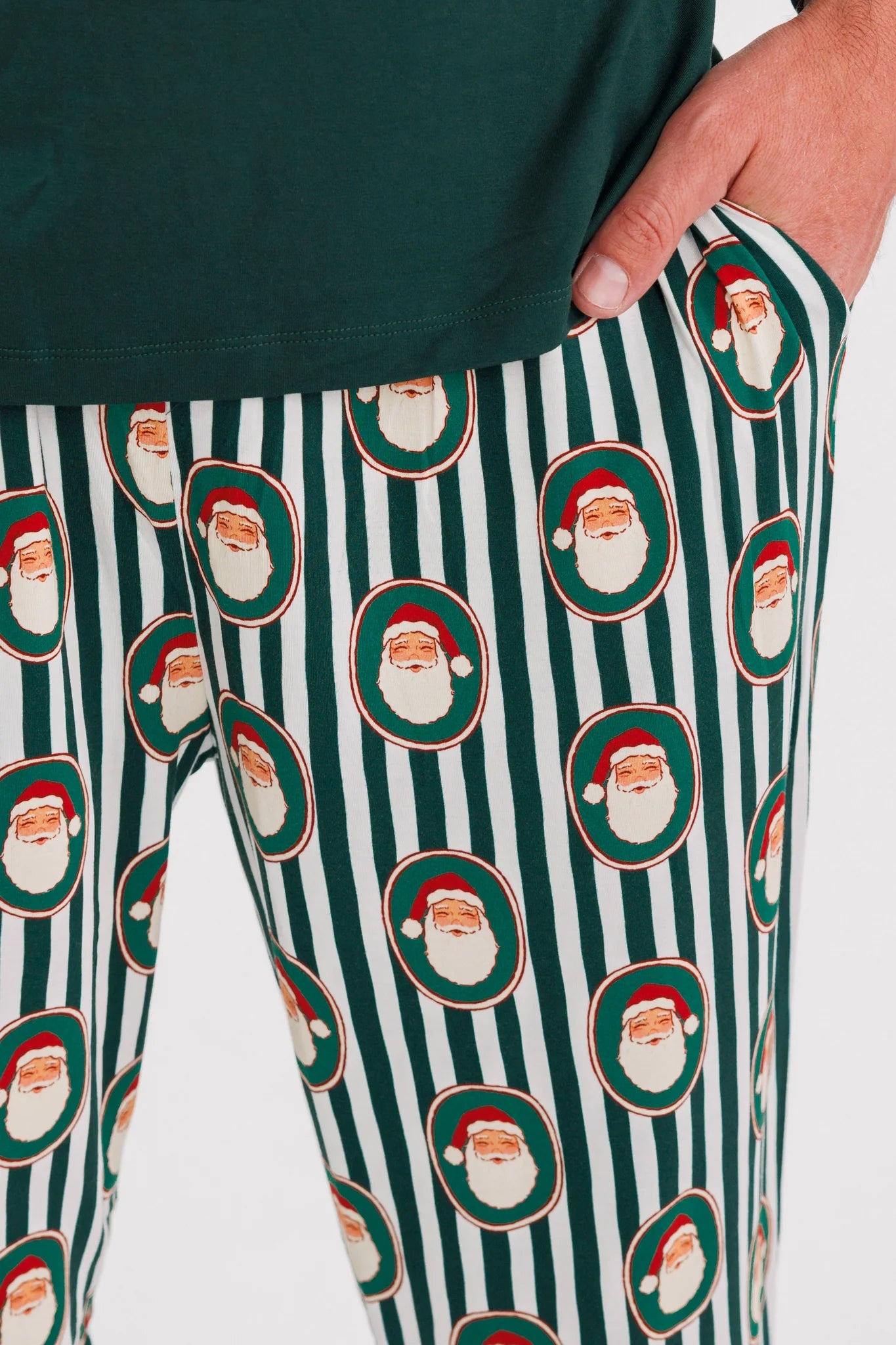 Green Santa Claus Lane Men's Jogger