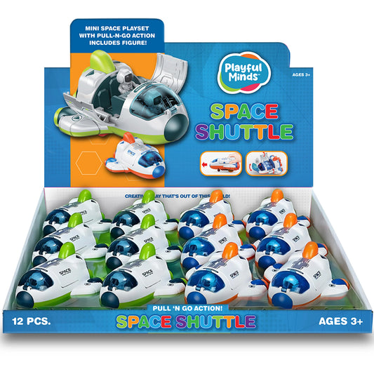 Playful Minds Spaceship Friction Vehicle