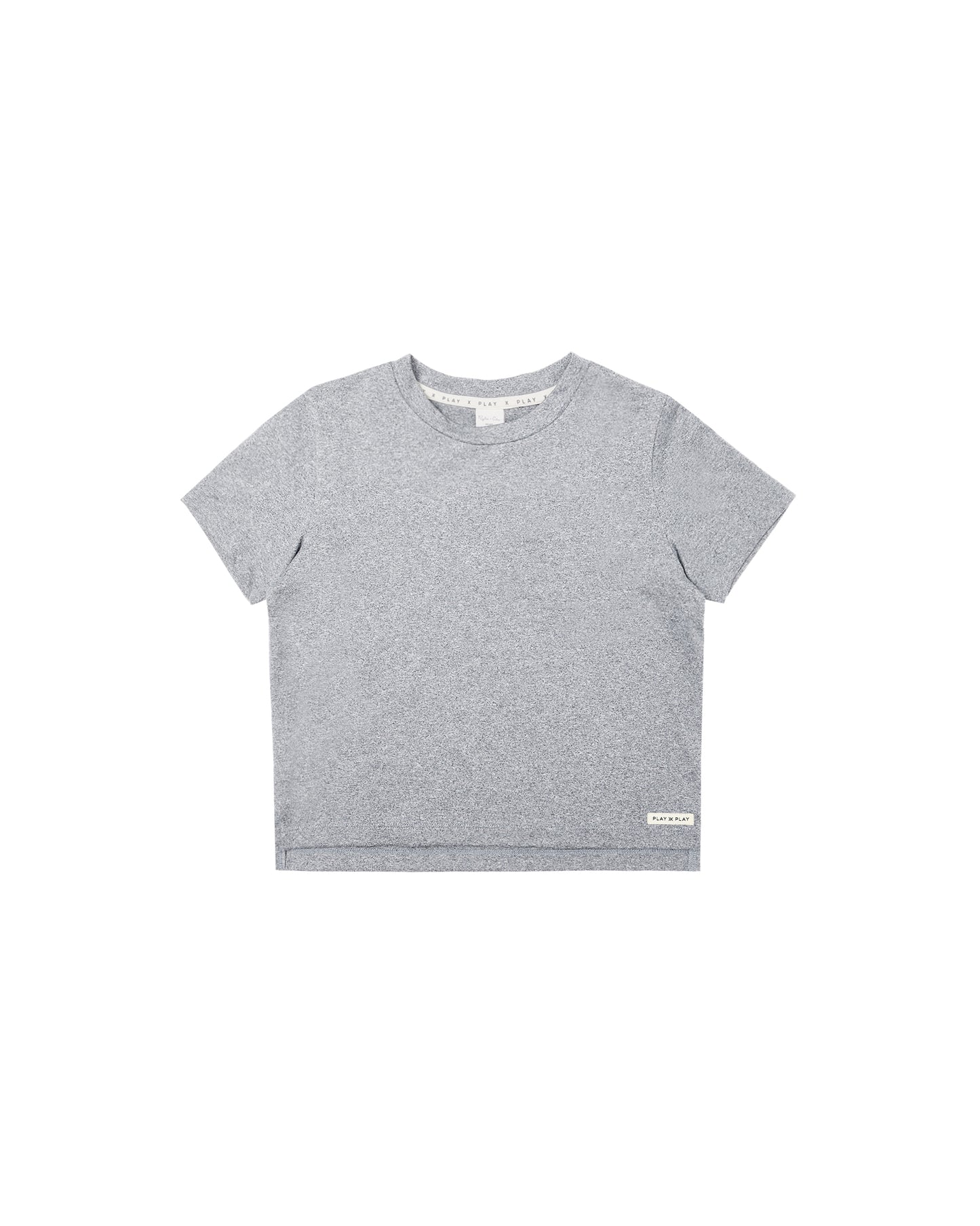 Heathered Dusty Blue Cover Essential Tee