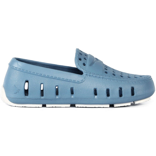 Bright white Prodigy Floafers with Spring Lake design, showcasing slip-on shoes with a casual, comfortable style.