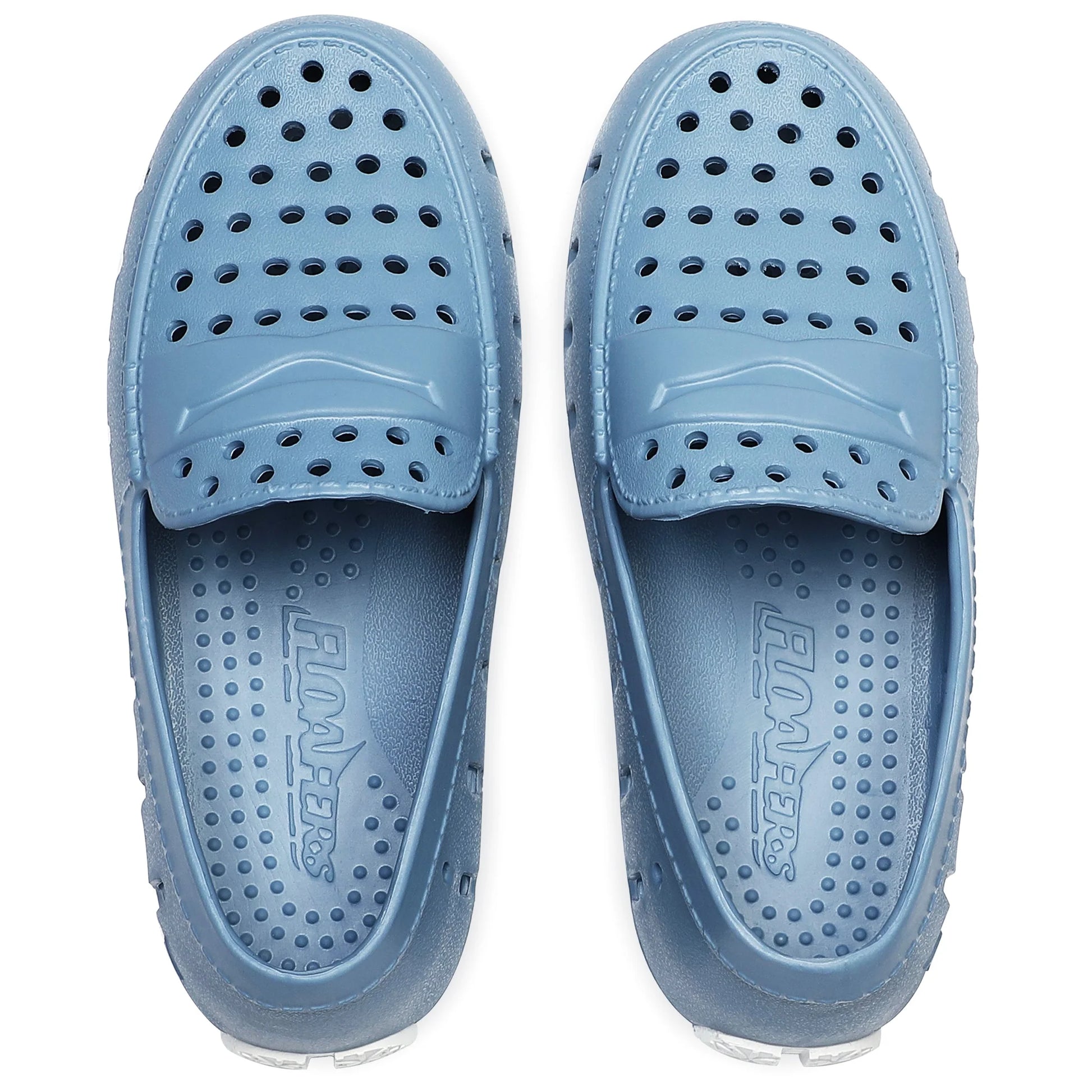 Floafers Prodigy Floafers in Spring Lake and Bright White, featuring comfortable slip-on design with stylish color accents.