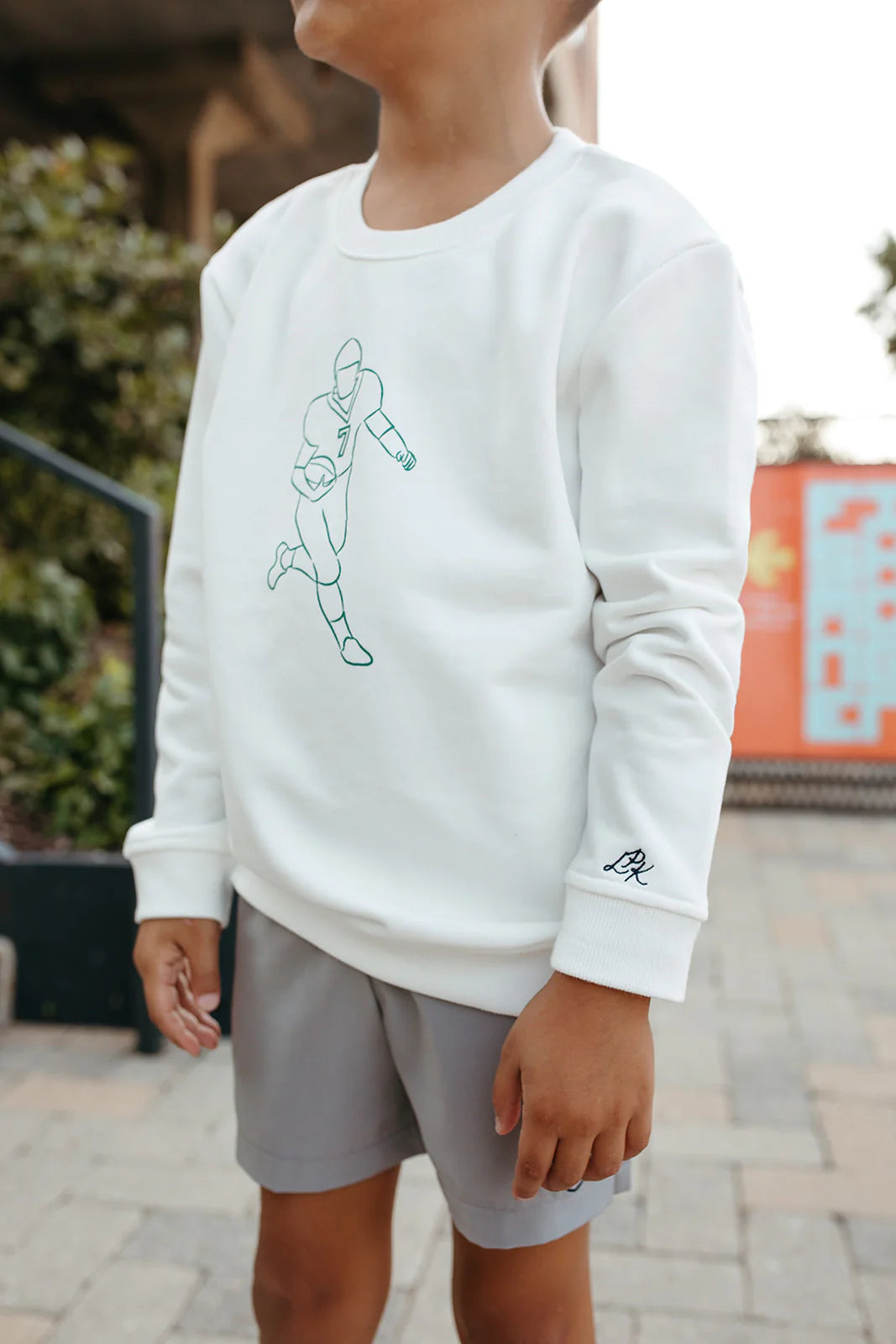 Parker Fleece Sweatshirt - Football