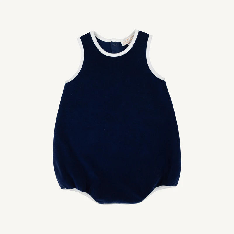 The Beaufort Bonnet Company - Patton Play Bubble-Terrycloth Nantucket Navy