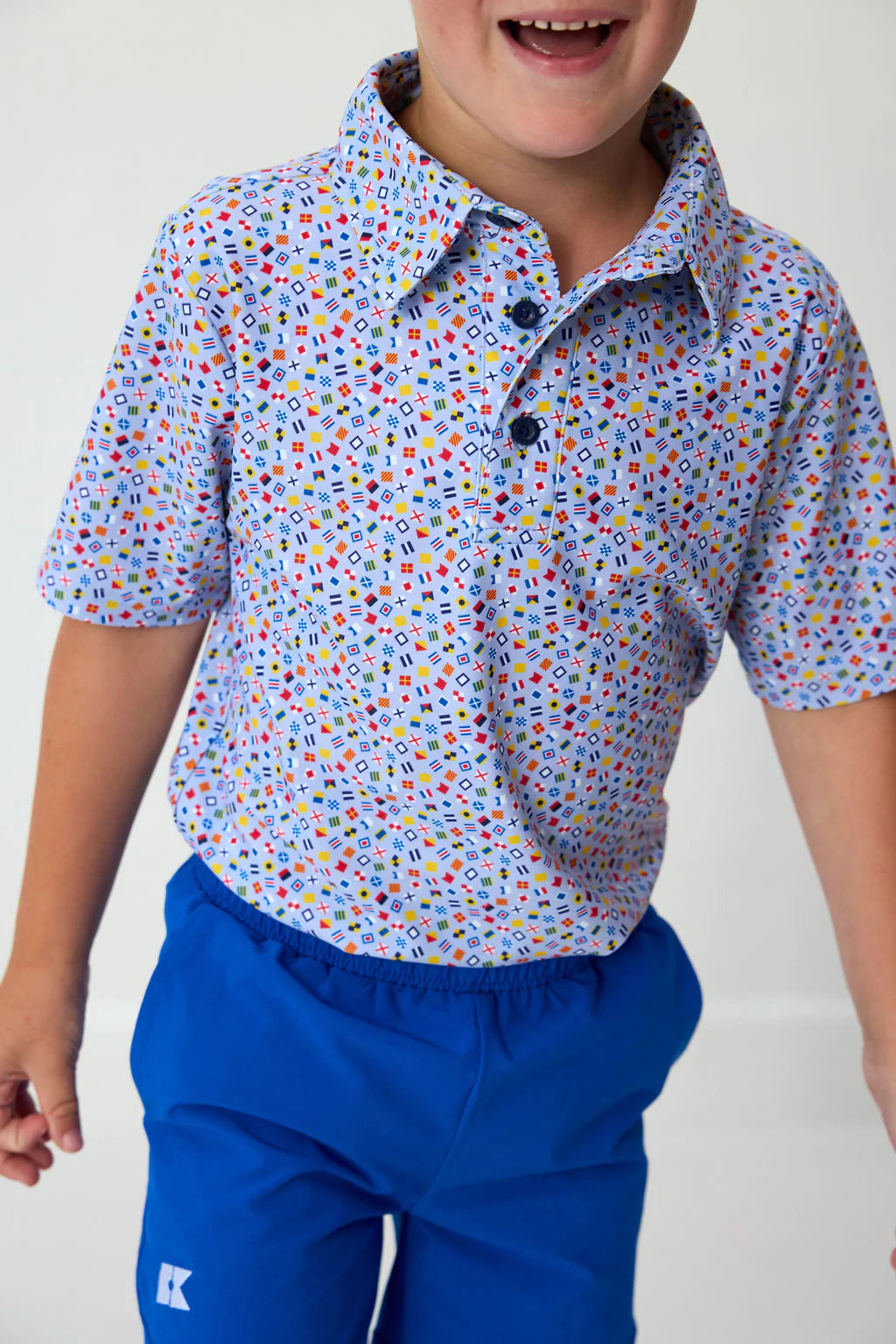 Courtside Kids - Royal Blue Super Short