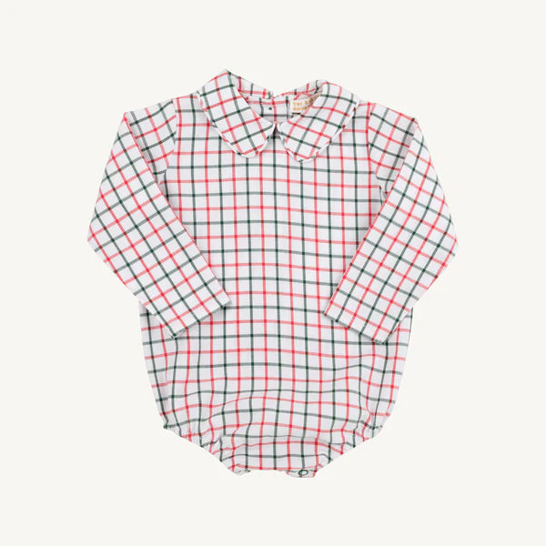 Old Town Tattersall LS Peter Pan Collar Shirt