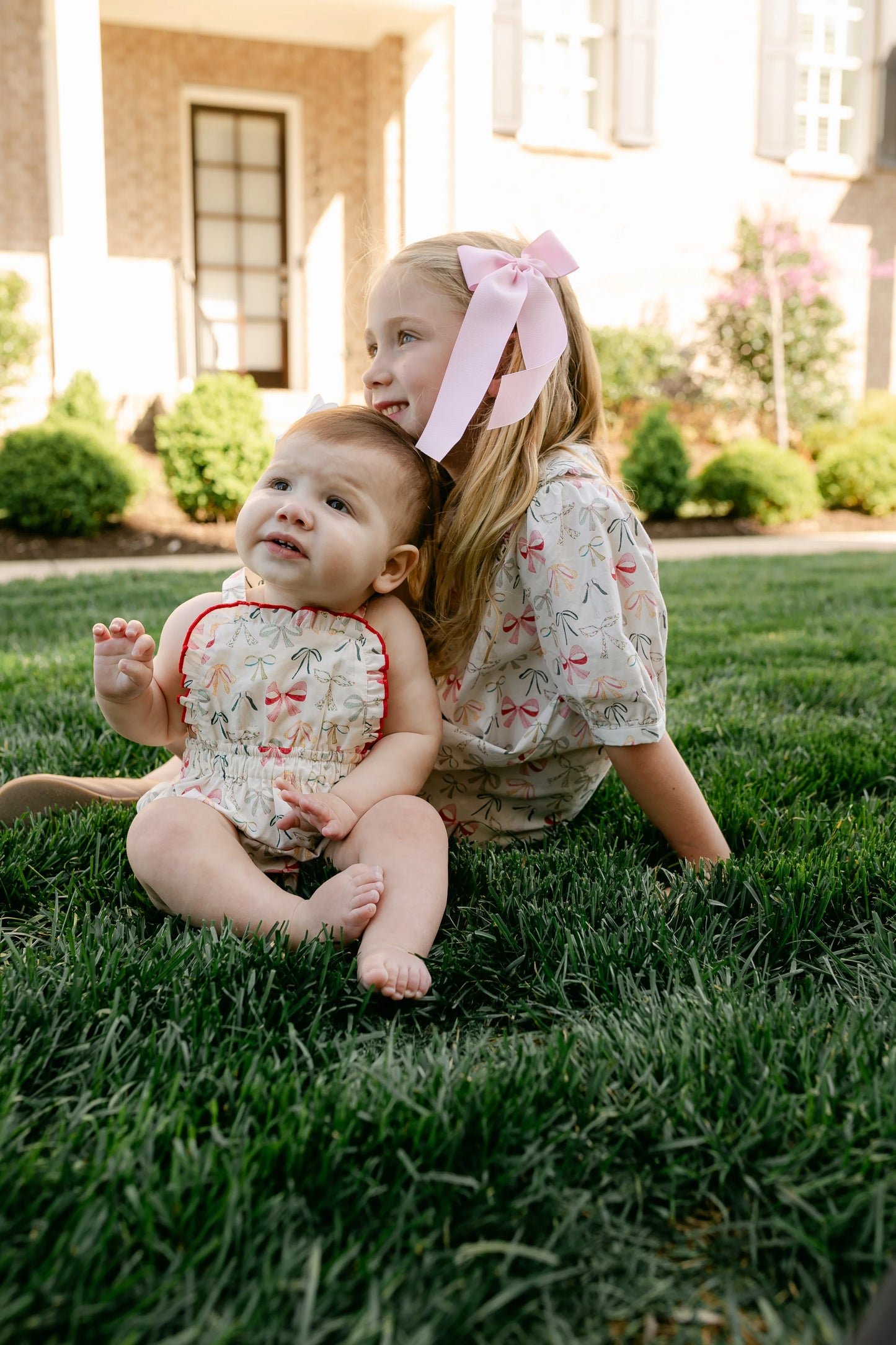 Little Paper Kids - Lucy Woven Bubble - Bows